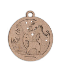 Rosa Talent Winter Story 7 - Set of bases for decoration on fiberboard. 3.54*3.15 inches. 3pcs.