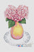 Pink Hydrangea - PDF Cross Stitch Pattern - Wizardi