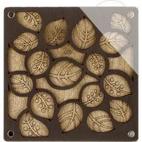 Bead organizer with transparent cover FLZB-042