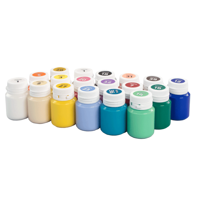 Rosa Talent STYLE Textile Acrylic Paint Set 18 colors (0.68 oz)
