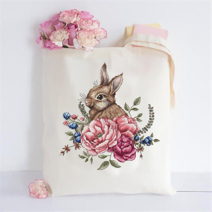 Cute Bunny - PDF Cross Stitch Pattern - Wizardi