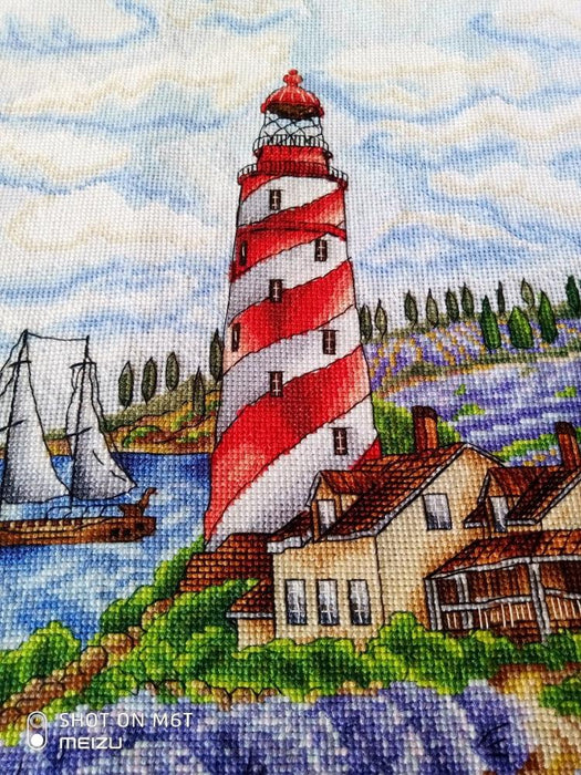 Lighthouse - PDF Cross Stitch Pattern - Wizardi