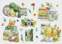 A Honey Sampler - PDF Cross Stitch Pattern - Wizardi