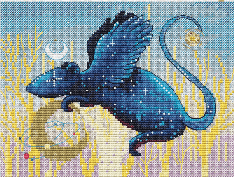 A Little Rat - PDF Cross Stitch Pattern - Wizardi