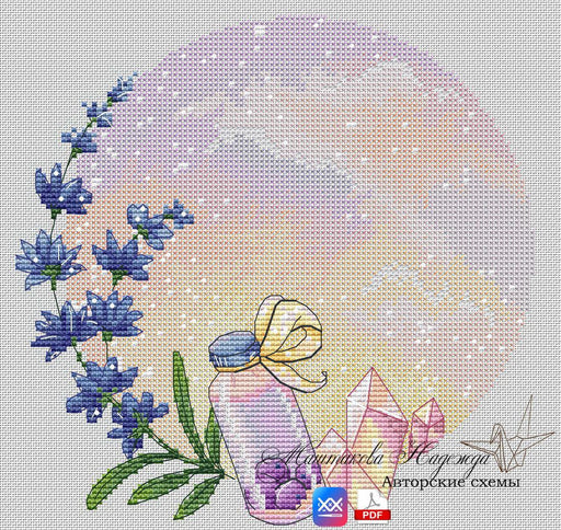 A little Tenderness. Sunrise - PDF Cross Stitch Pattern - Wizardi