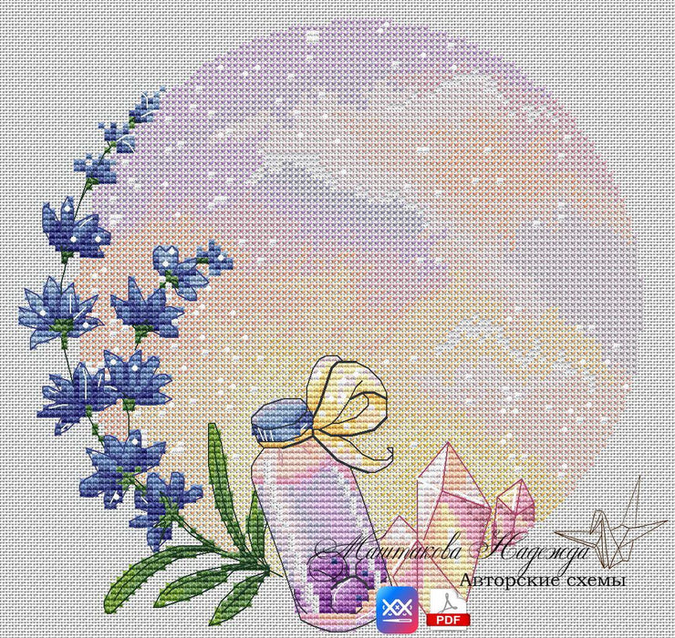 A little Tenderness. Sunrise - PDF Cross Stitch Pattern - Wizardi