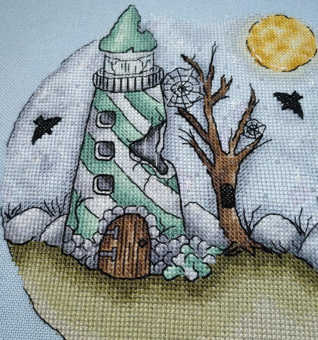 Abandoned Lighthouse - PDF Cross Stitch Pattern - Wizardi