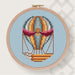 Air Balloon 3 - PDF Counted Cross Stitch Pattern - Wizardi