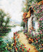 Along the River B581L Counted Cross-Stitch Kit - Wizardi