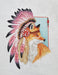 Amerindian Fox - PDF Counted Cross Stitch Pattern - Wizardi