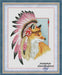 Amerindian Fox - PDF Counted Cross Stitch Pattern - Wizardi