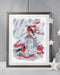 And it`s snowing, Christmas 1415 Counted Cross Stitch Kit - Wizardi