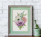 Anemone B7017L Counted Cross-Stitch Kit - Wizardi