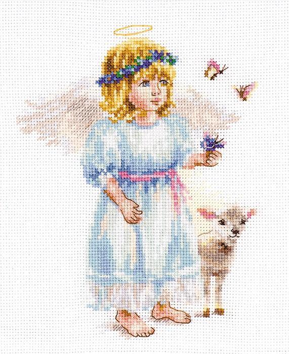 Angel 0-202 Counted Cross-Stitch Kit - Wizardi