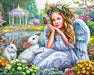 Angel in the Garden CS2485 18.9 x 14.9 inches Crafting Spark Diamond Painting Kit - Wizardi