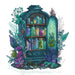 Apothecary Cabinet - PDF Cross Stitch Pattern - Wizardi