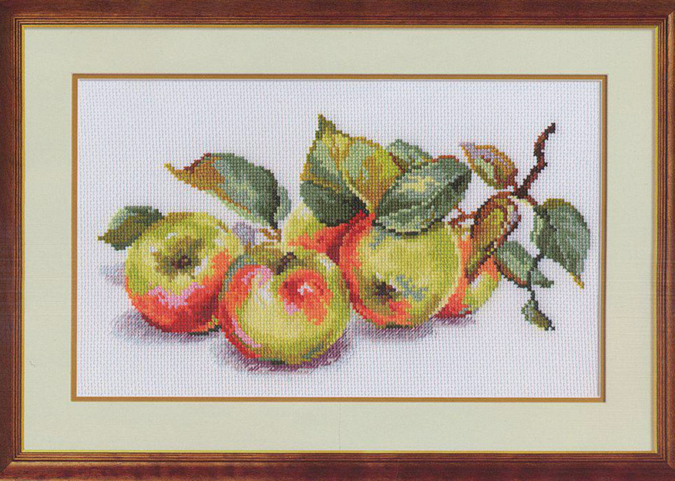 Apples 5-09 Counted Cross-Stitch Kit - Wizardi