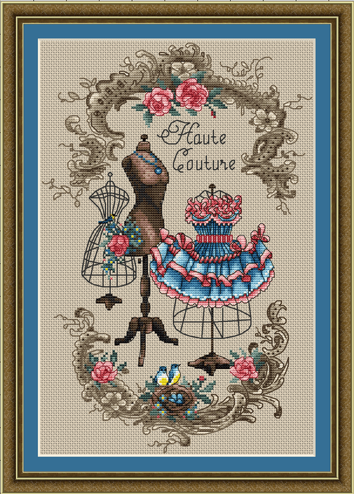 Atelier Couture - PDF Cross Stitch Pattern - Wizardi