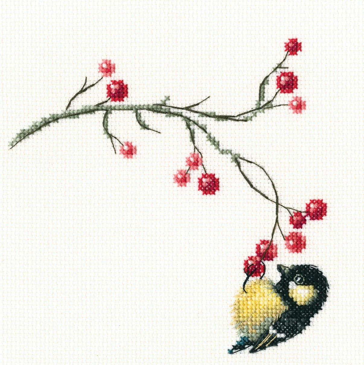 Autumn berries C273 Counted Cross Stitch Kit - Wizardi