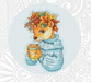 Autumn Coffee - PDF Cross Stitch Pattern - Wizardi