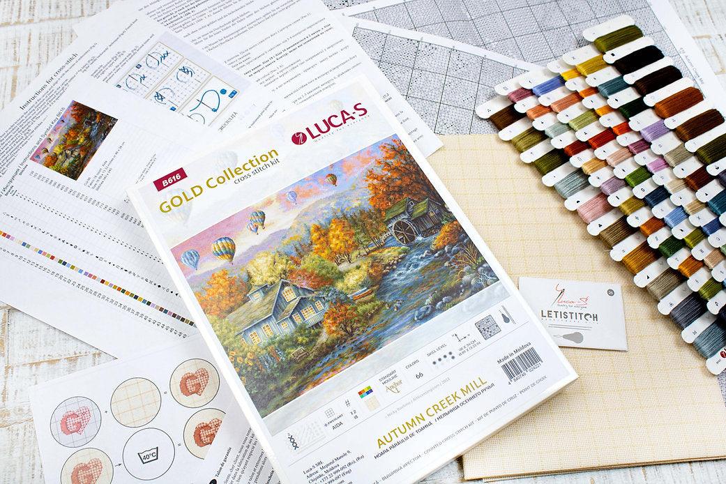 Autumn Creek Mill B616L Counted Cross-Stitch Kit - Wizardi