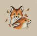 Autumn Foxes - PDF Cross Stitch Pattern - Wizardi