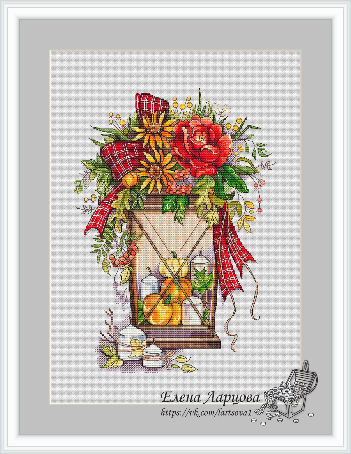 Autumn Light - PDF Cross Stitch Pattern - Wizardi