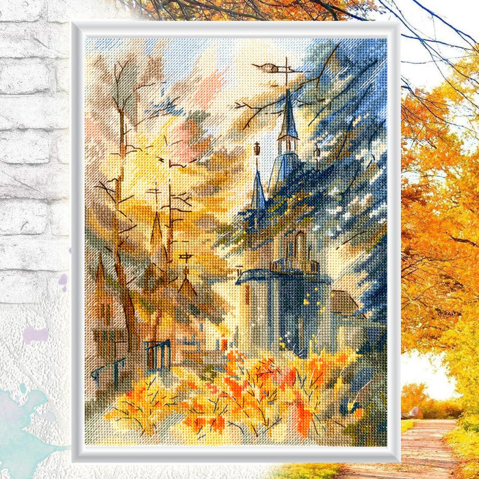 Autumn M873 Counted Cross Stitch Kit - Wizardi