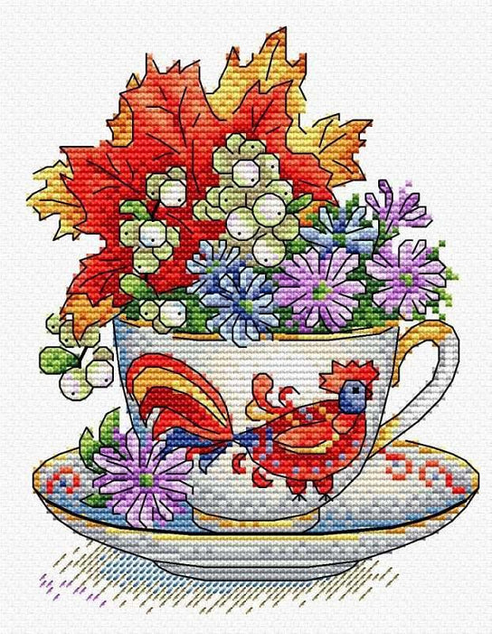 Autumn Taste SM-604 Counted Cross-Stitch Kit - Wizardi