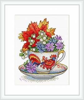 Autumn Taste SM-604 Counted Cross-Stitch Kit - Wizardi