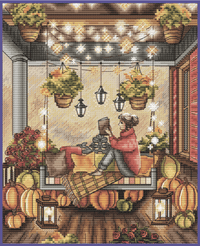 Autumn Warmness - PDF Cross Stitch Pattern - Wizardi