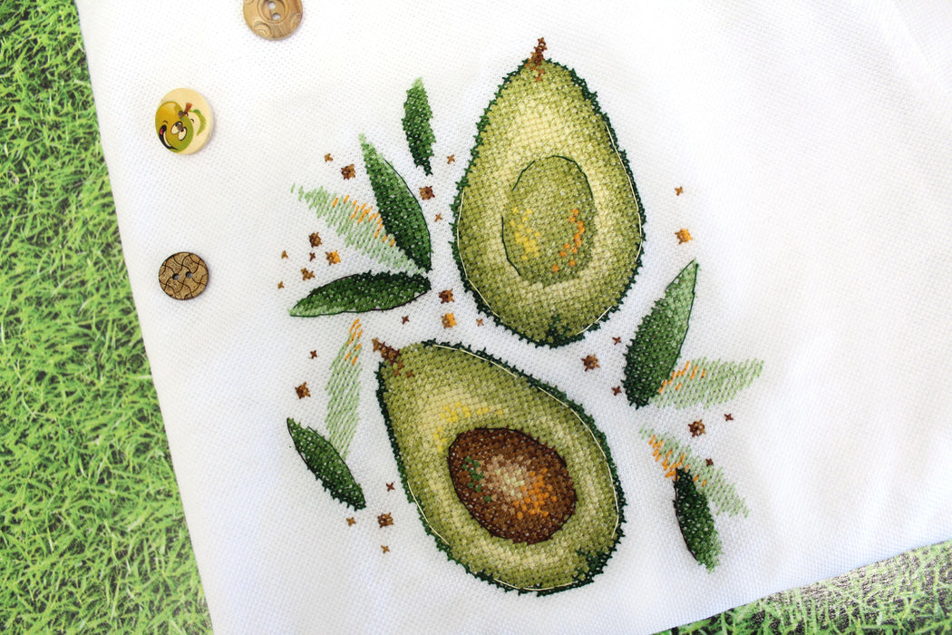 Avocado SV-545 Counted Cross Stitch Kit - Wizardi