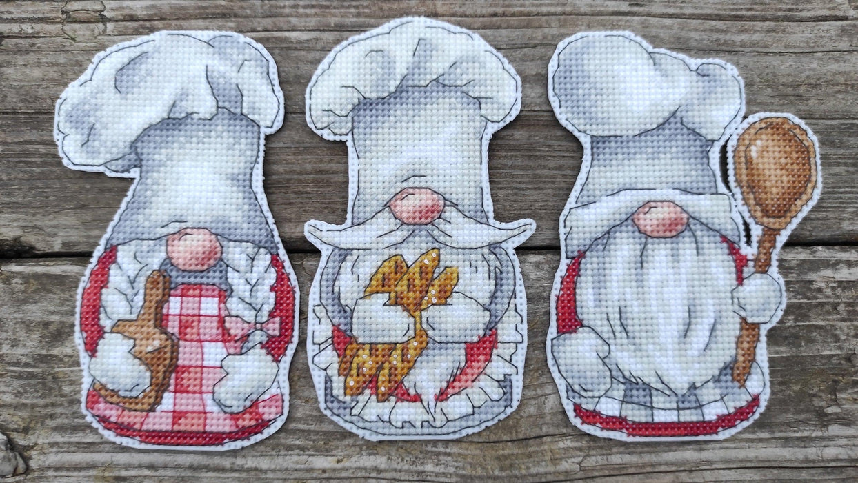 Baker Dwarfs - PDF Cross Stitch Pattern - Wizardi