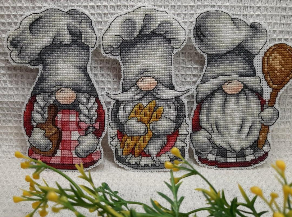 Baker Dwarfs - PDF Cross Stitch Pattern - Wizardi