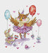 Ballerina Owl - PDF Cross Stitch Pattern - Wizardi