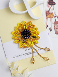 Bead Embroidery Decoration Kit Little sun AD-206 - Wizardi