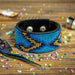 Bead embroidery kit on artificial leather FLBB-029 - Wizardi