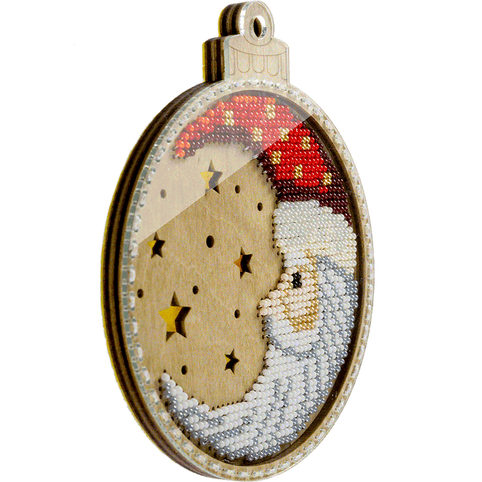 Bead embroidery kit on wood FLK-365 - Wizardi