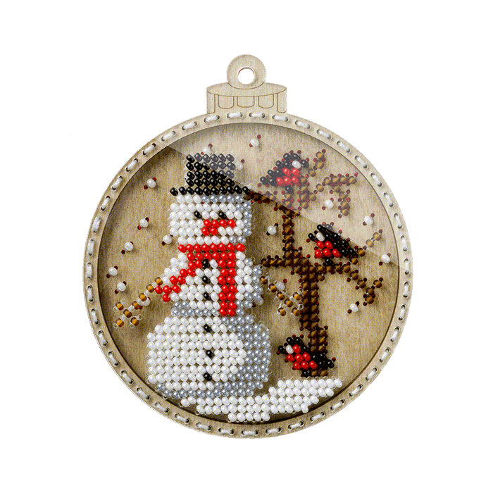 Bead embroidery kit on wood FLK-368 - Wizardi