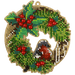 Bead embroidery kit on wood FLK-440 - Wizardi