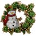 Bead embroidery kit on wood FLK-442 - Wizardi