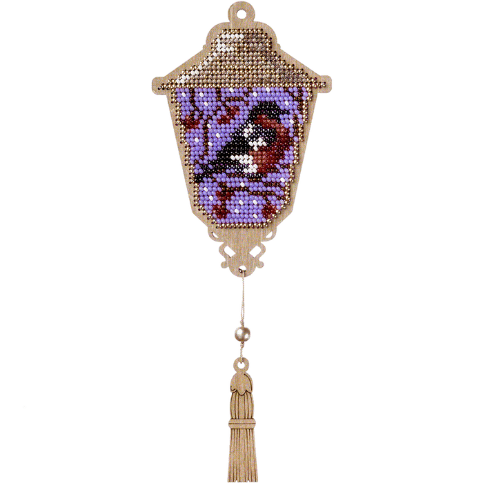 Bead embroidery kit on wood FLK-451 - Wizardi