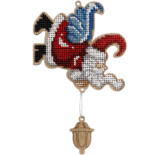 Bead embroidery kit on wood FLK-455 - Wizardi