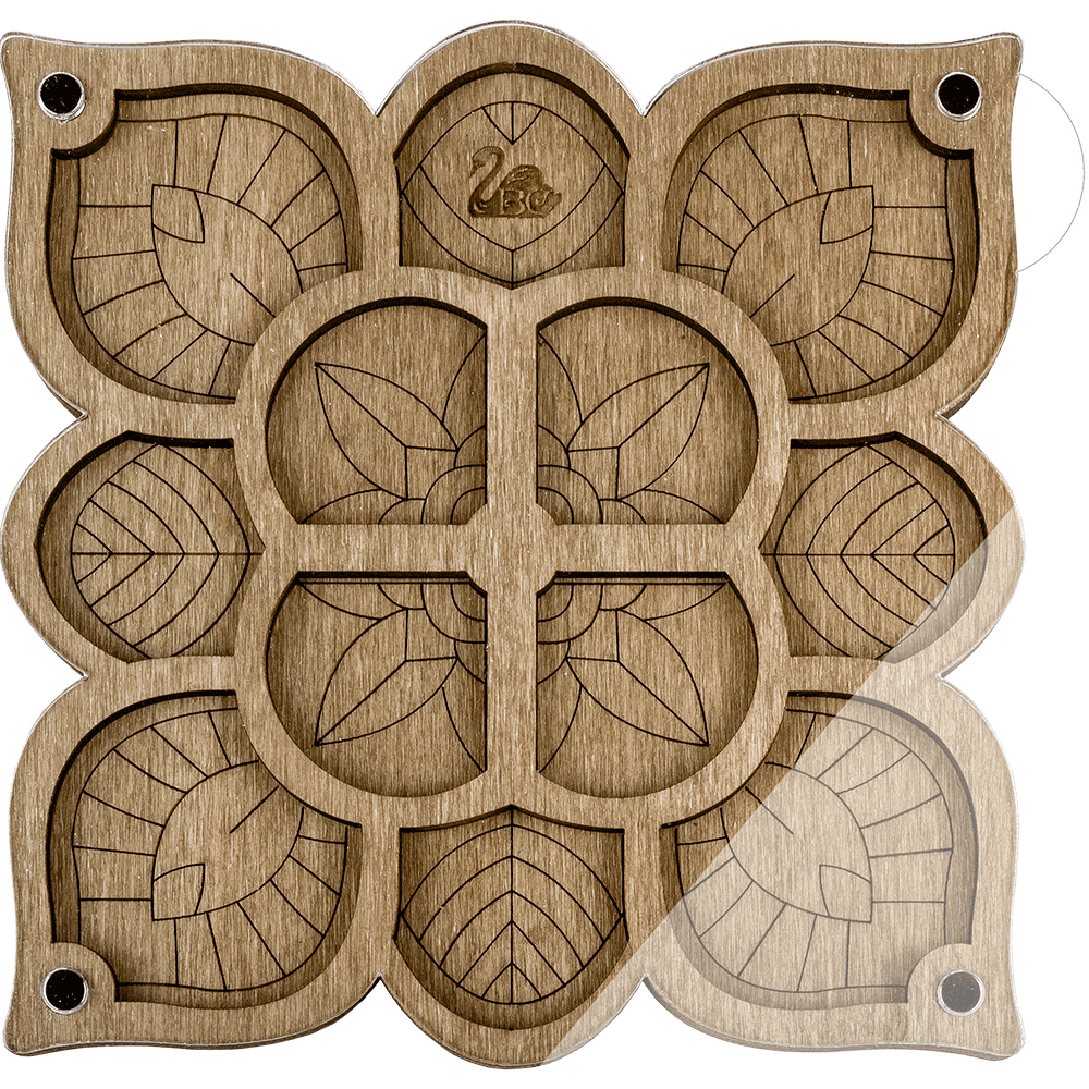 Bead organizer with transparent cover FLZB-024 - Wizardi