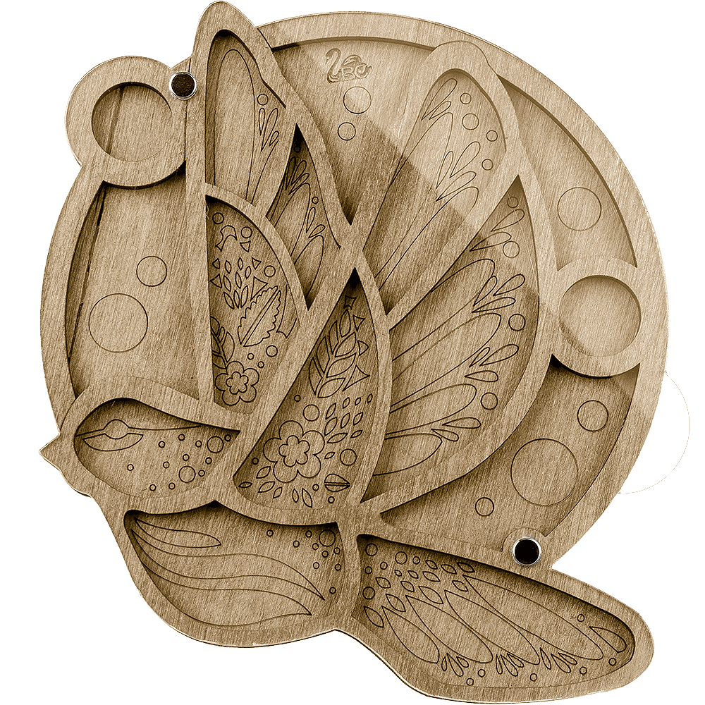 Bead organizer with transparent cover FLZB-031 - Wizardi