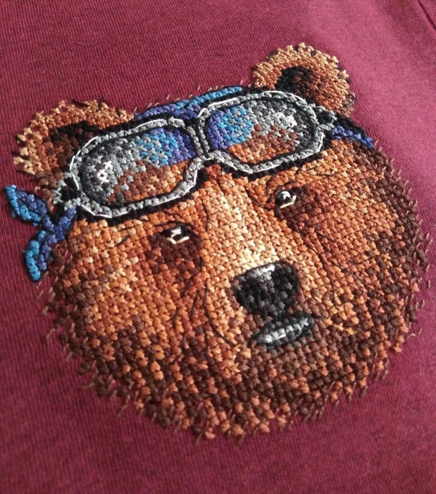 Bear B-259 / SV-259 Counted Cross Stitch Kit - Wizardi