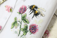 Bee Cross Stitch on Clothes kit B-531 / SV-531 - Wizardi