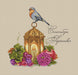 Bird with a Lamp. September. Calendar Series - PDF Cross Stitch Pattern - Wizardi