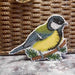 Birds Plastic Plastic Canvas Counted Cross Stitch Kit P-157 / SR-157 - Wizardi