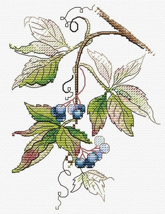 Birth of Autumn SM-508 Counted Cross-Stitch Kit - Wizardi